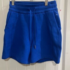 Lululemon Athletica Blue Athletic Shorts with Elastic Waistband
